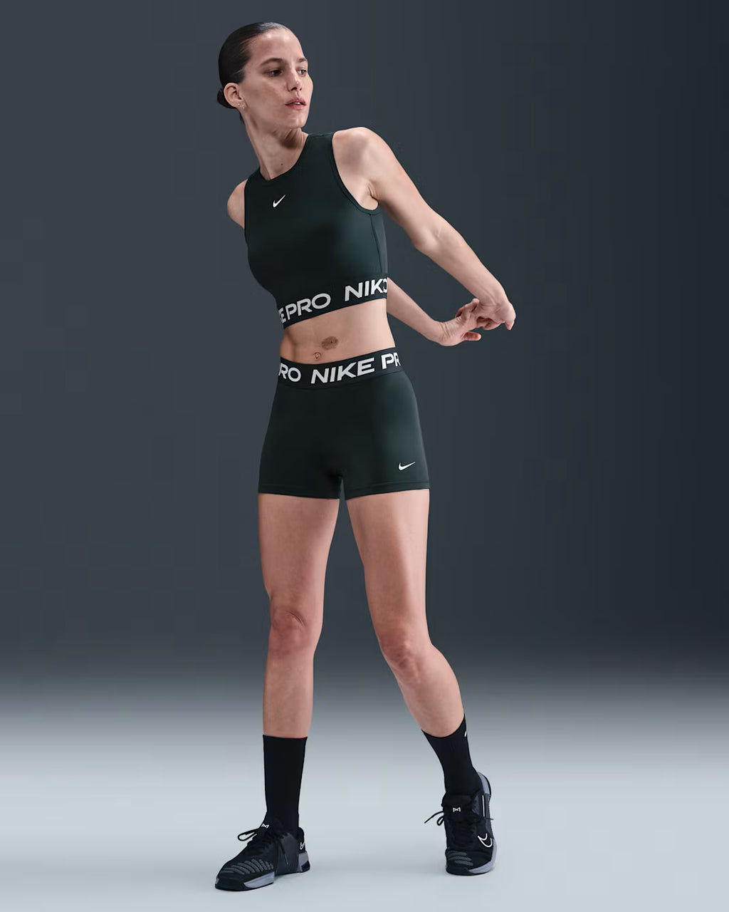 Nike Pro Women's Dri-FIT Cropped Tank Top