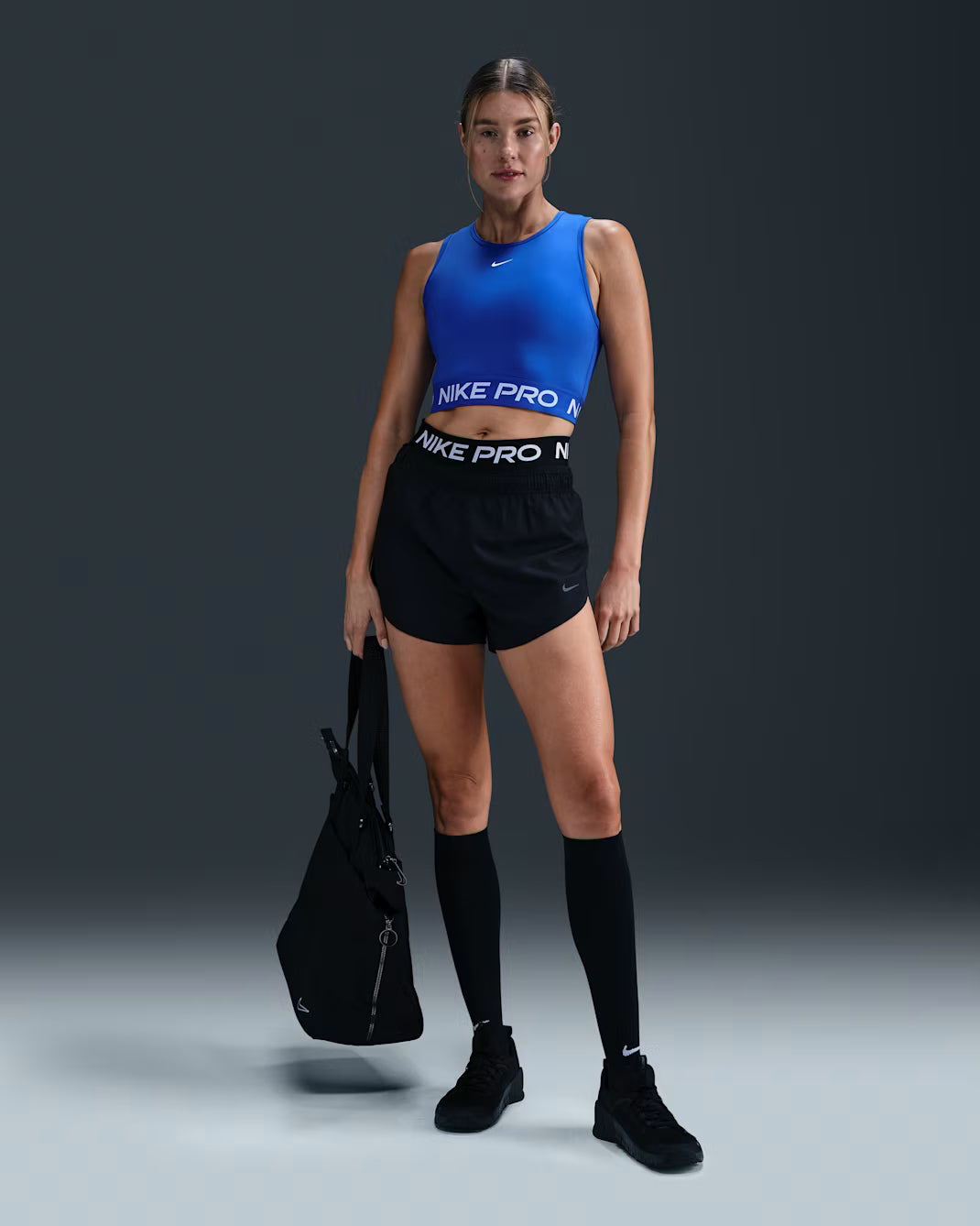 Nike Pro Women's Dri-FIT Cropped Tank Top