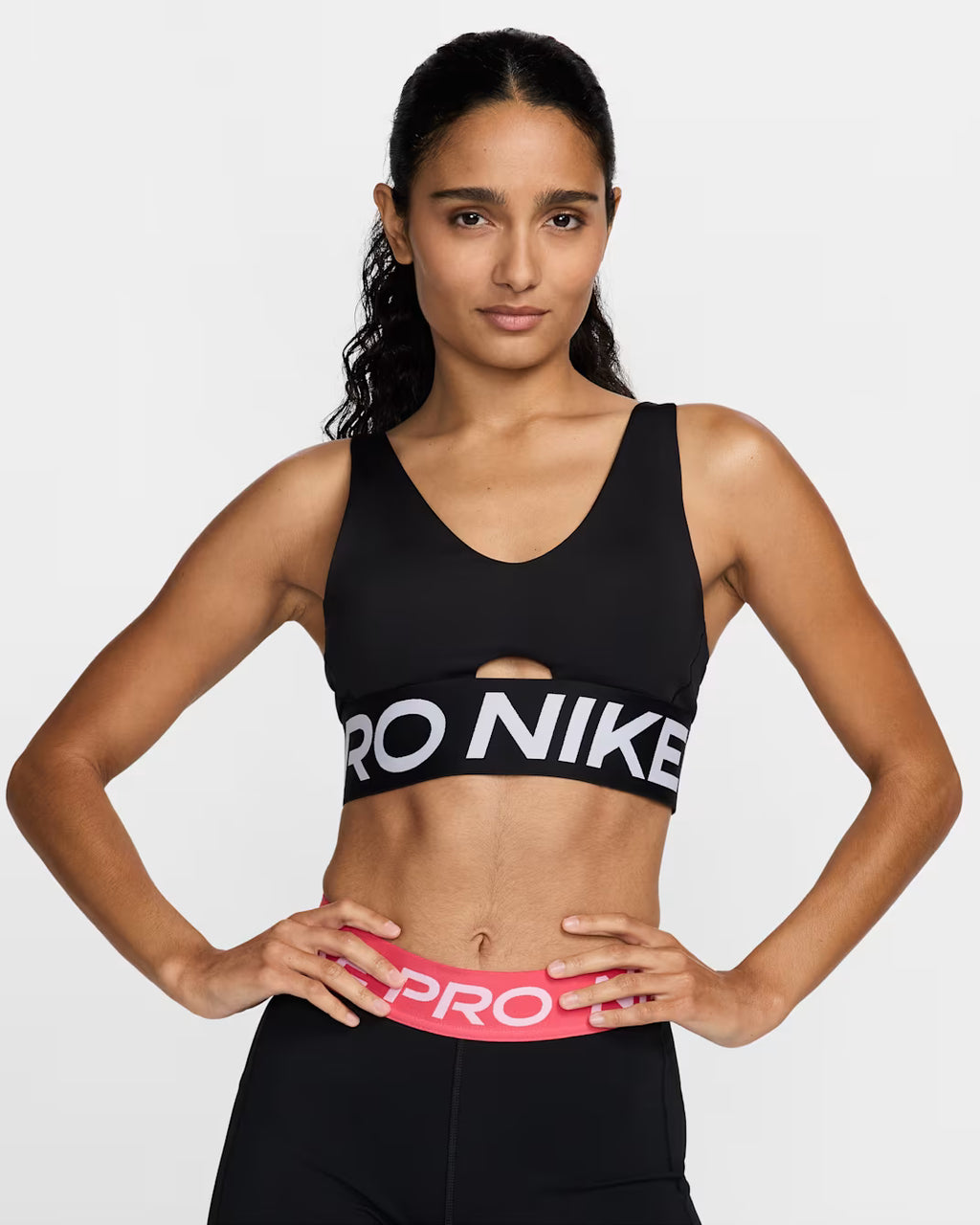 Nike Pro Indy Plunge Women's Medium-Support Padded Sports Bra